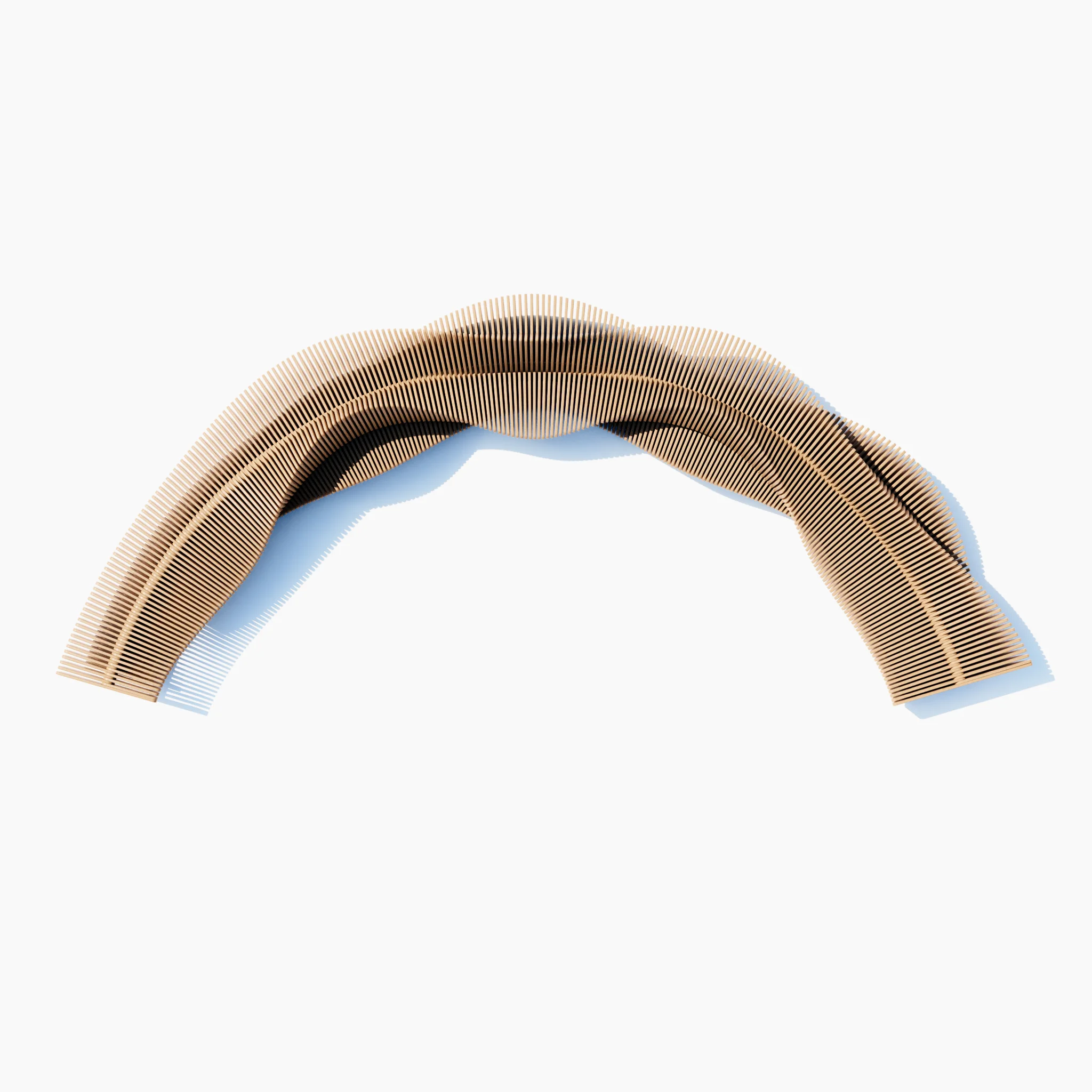 Параметрическая скамья Arch W3.2